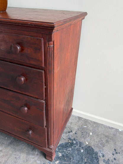 Pennsylvania Chippendale walnut dresser