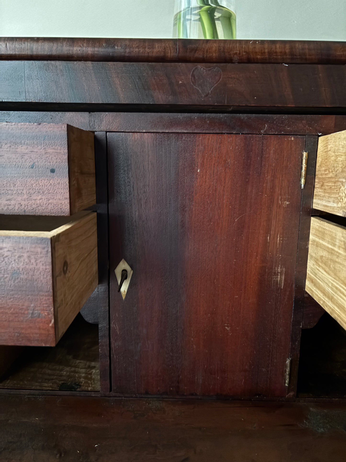 Sheraton cherry butler’s dresser