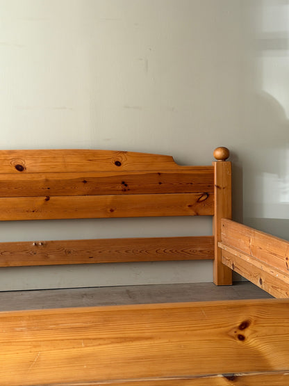 Swedish pine queen bedframe