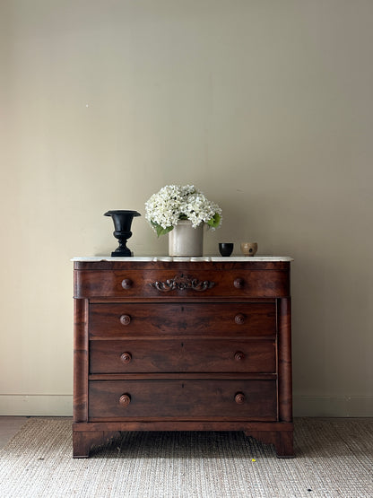 Marble top dresser
