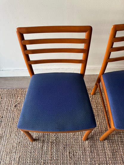 2 maple dining chairs. Sold individually.