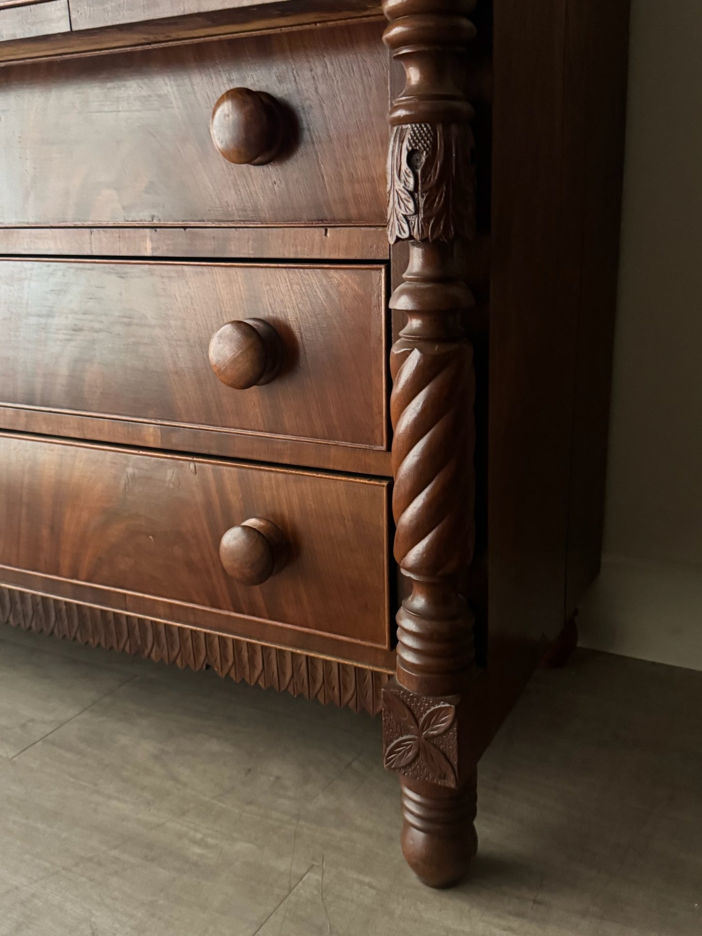 Mahogany dresser