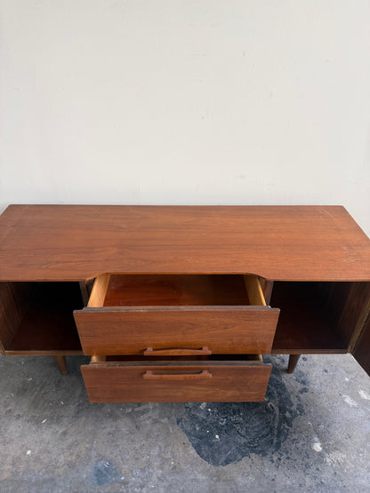 Walnut credenza