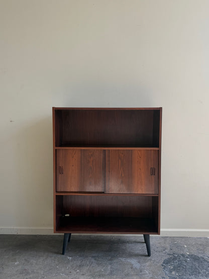 Danish rosewood bookcase cabinet