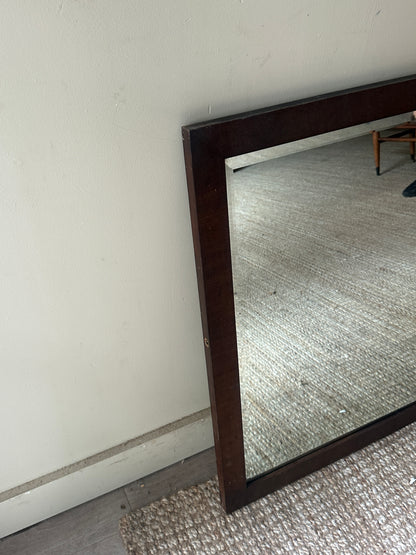 Mahogany mirror