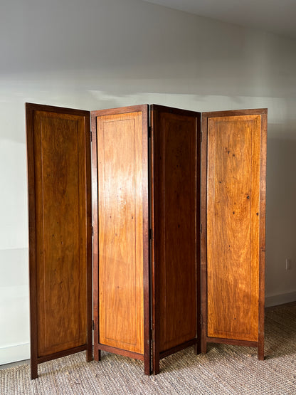 Large maple room divider