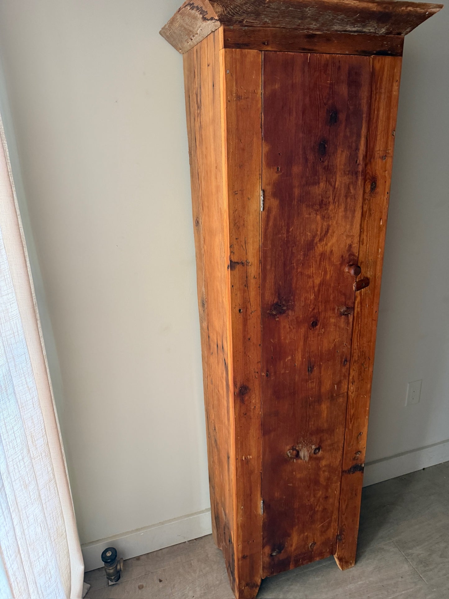 Pine chimney cupboard