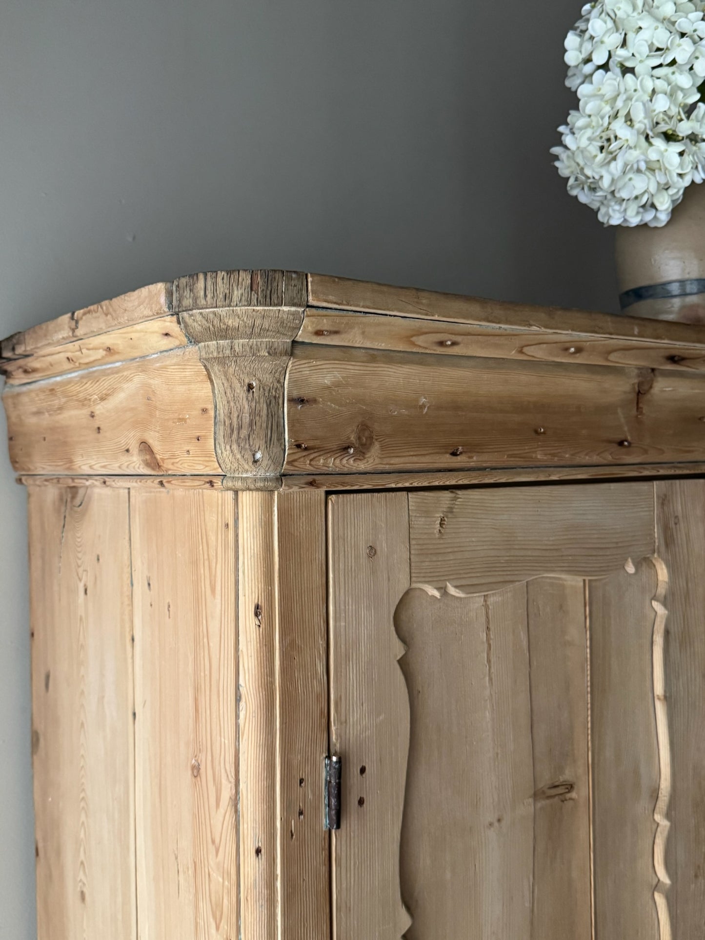 Scandinavian pine armoire