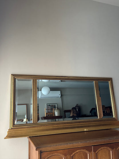 Gilt wood mirror