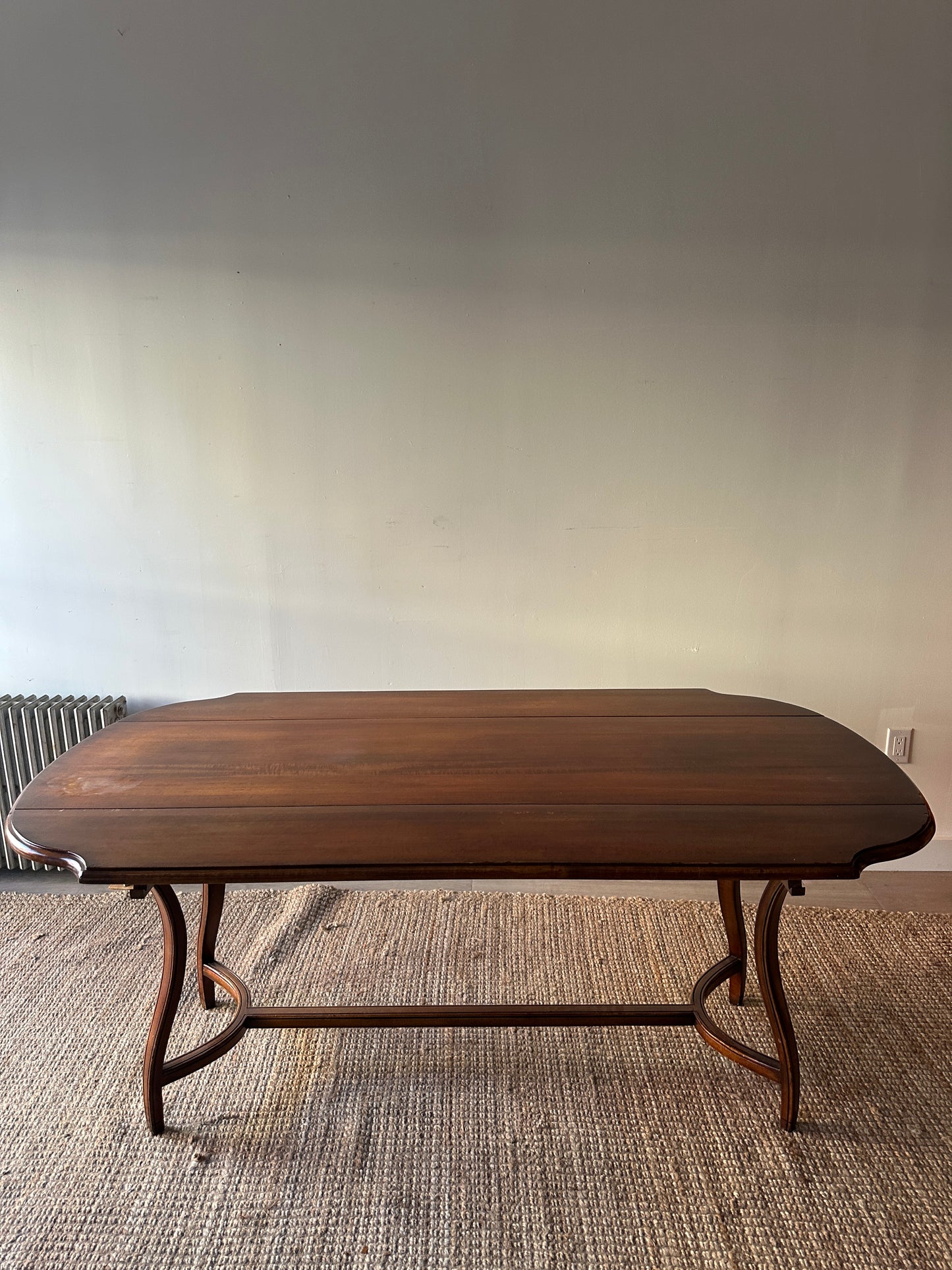 Walnut dining table