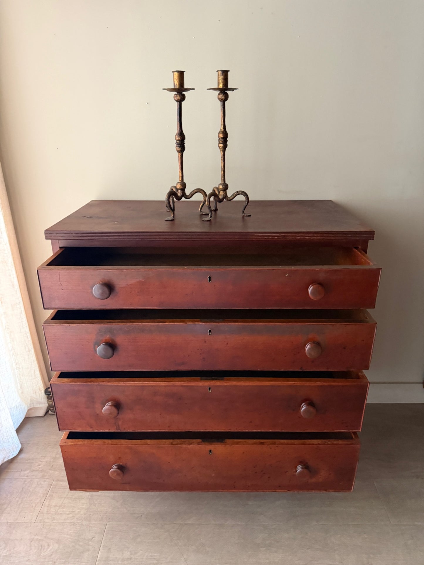 Sheraton cherry dresser