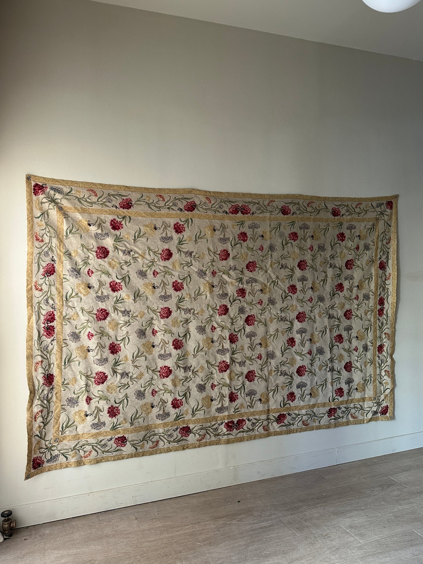 Portuguese needlepoint rug/tapestry