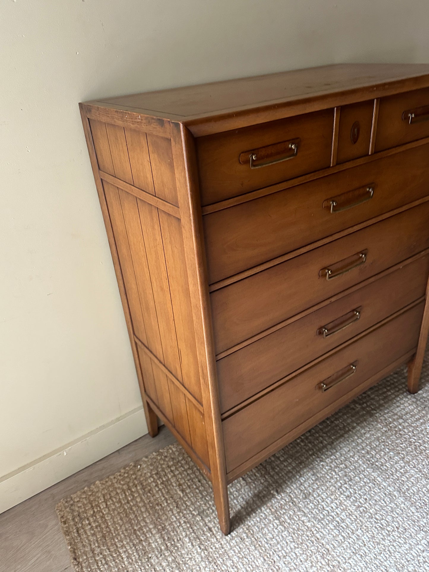 Dixie walnut tallboy