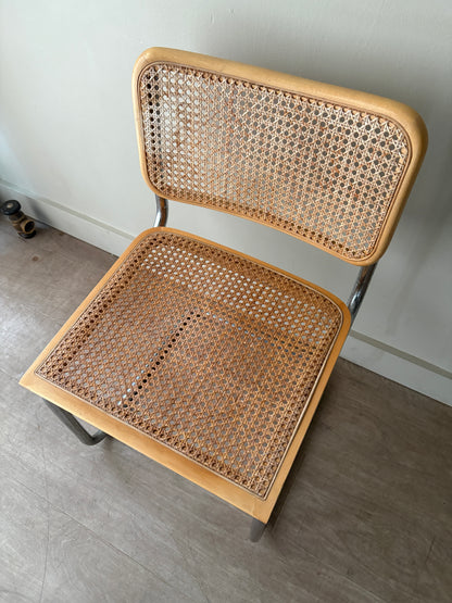 Cesca dining chair (stains)