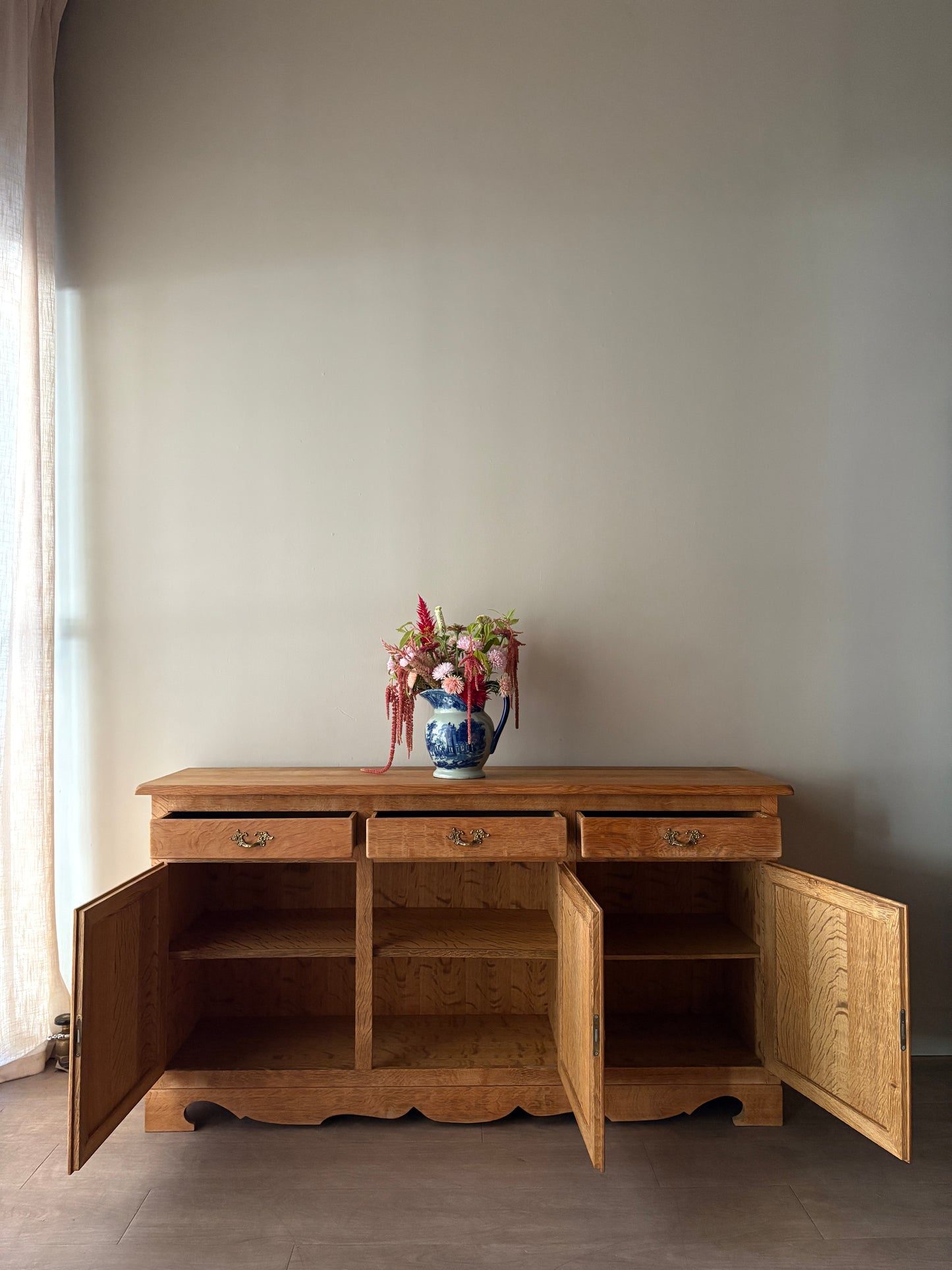 Hundstrup Danish oak sideboard