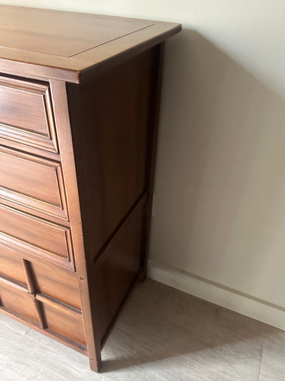 Walnut tallboy