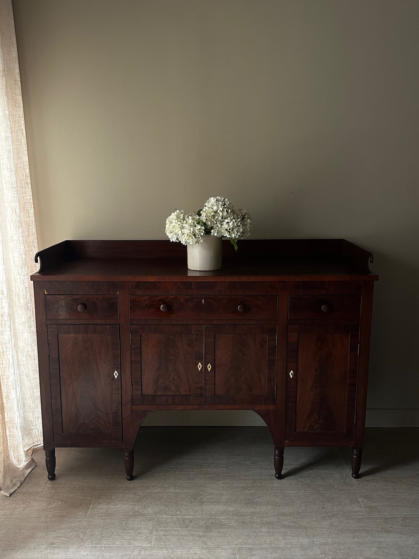 Mahogany sideboard