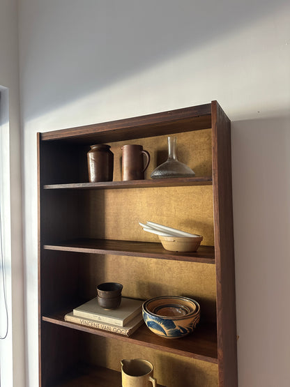 Walnut shelves