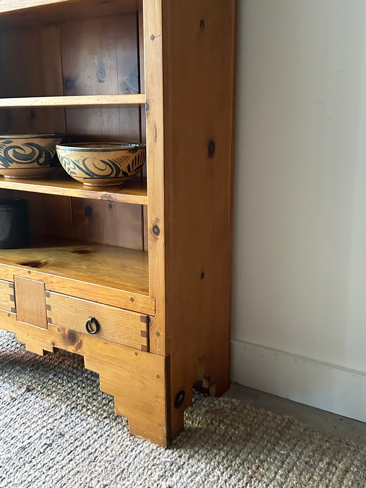 Pine bookshelf