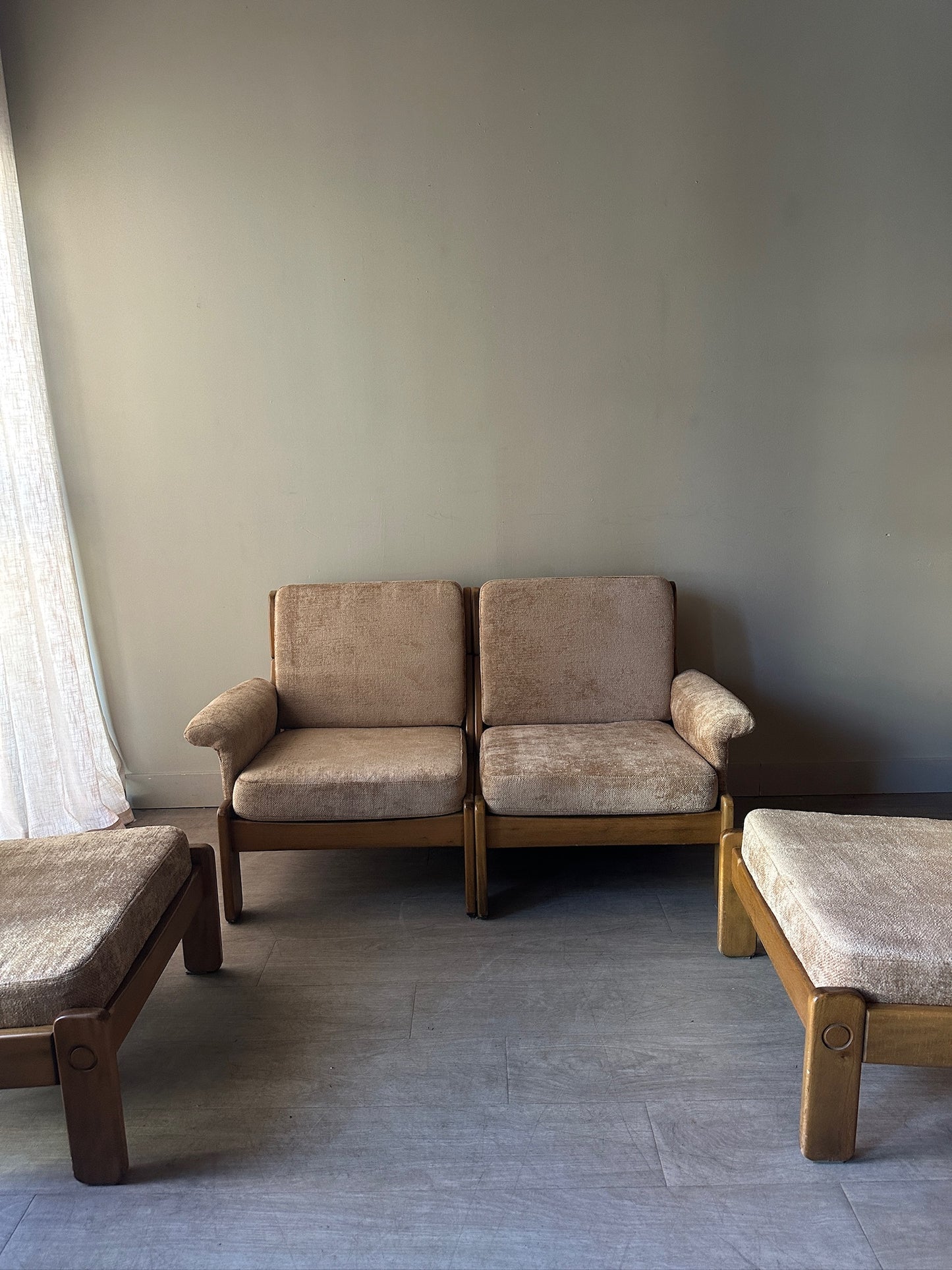 Marco Zanuso style modular sofa