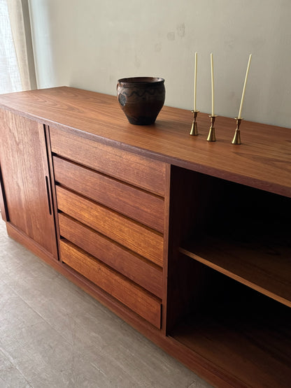 Danish teak credenza