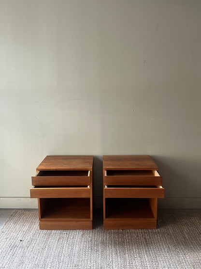 Danish teak side tables. Sold induvidually.