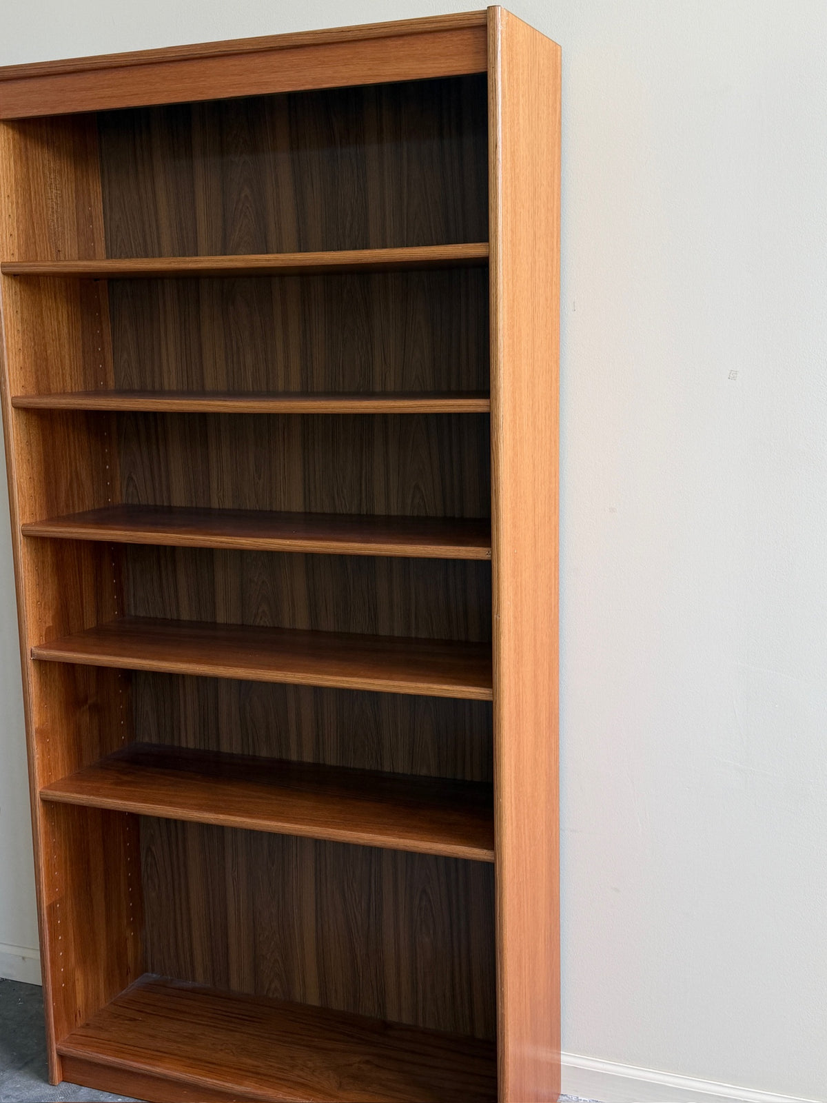 Danish teak bookcase
