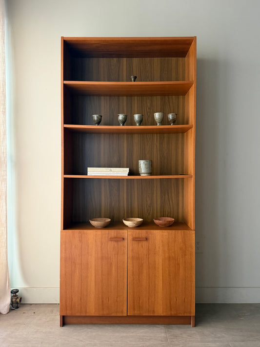 Danish teak bookcase