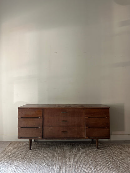 Walnut dresser. Refinishing project.