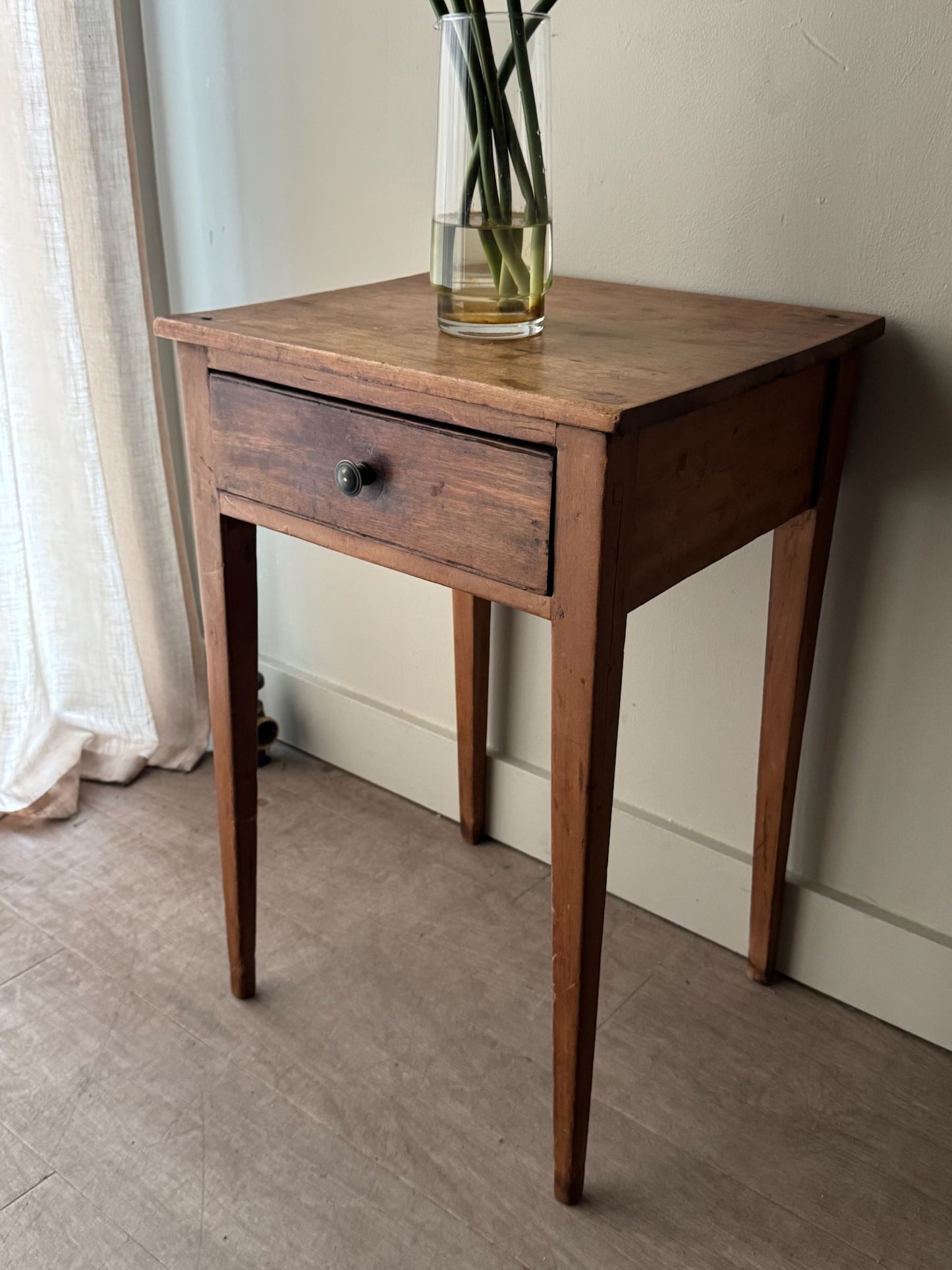 Federal pine side table