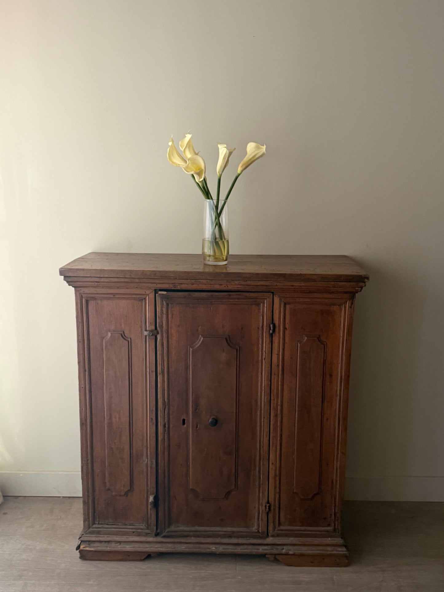 French walnut cupboard