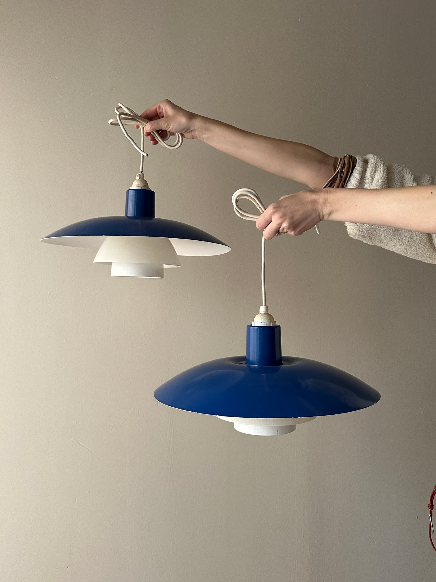 Louis Poulsen pendant. Sold individually.