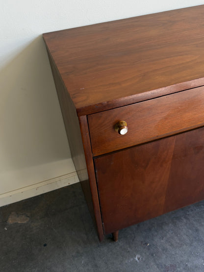 Walnut credenza