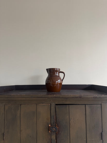 Painted pine cupboard