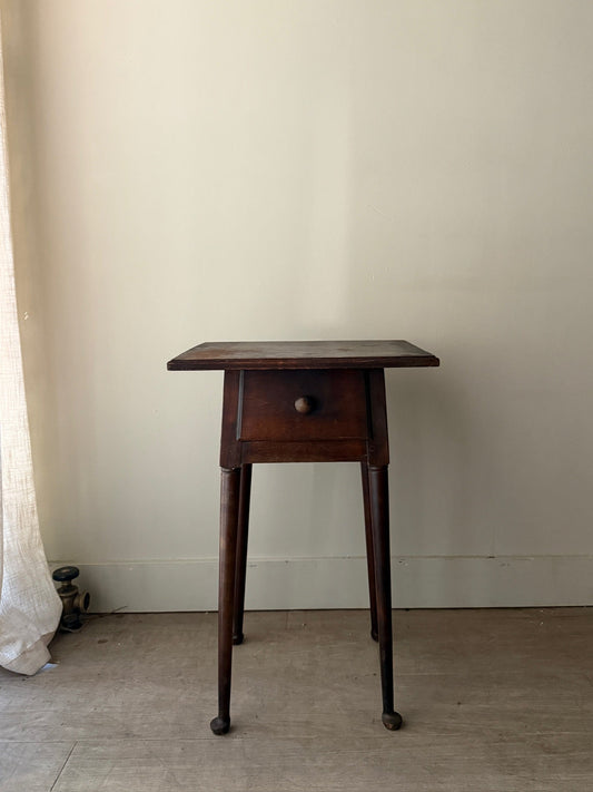 Walnut side table