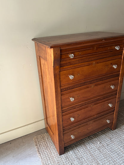 Oak tallboy