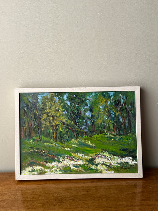 Landscape oil painting