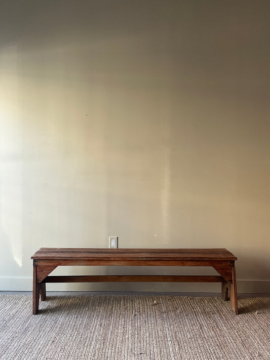 Teak bench