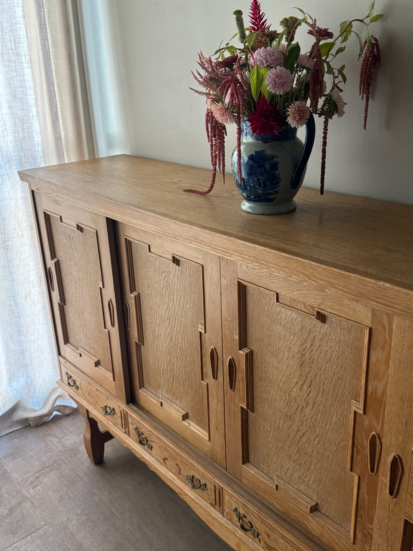 Danish oak sideboard