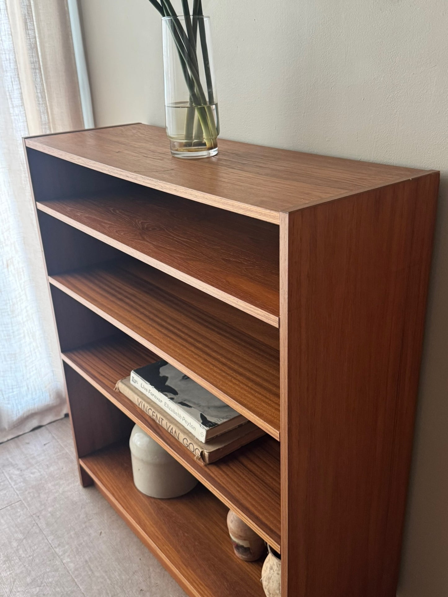 Danish teak bookcase