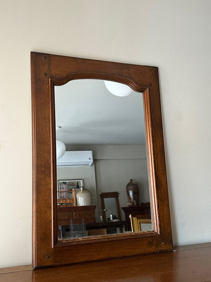 German oak mirror