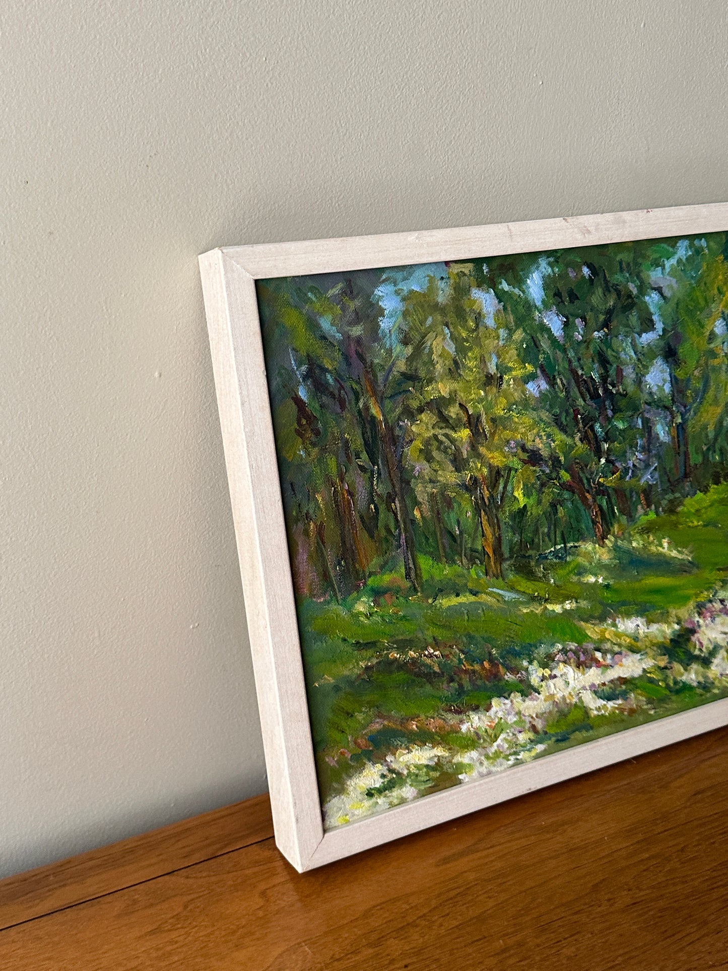 Landscape oil painting