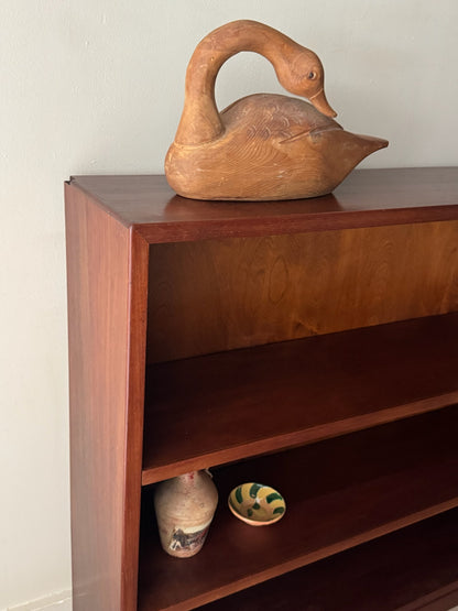 Danish walnut bookcase