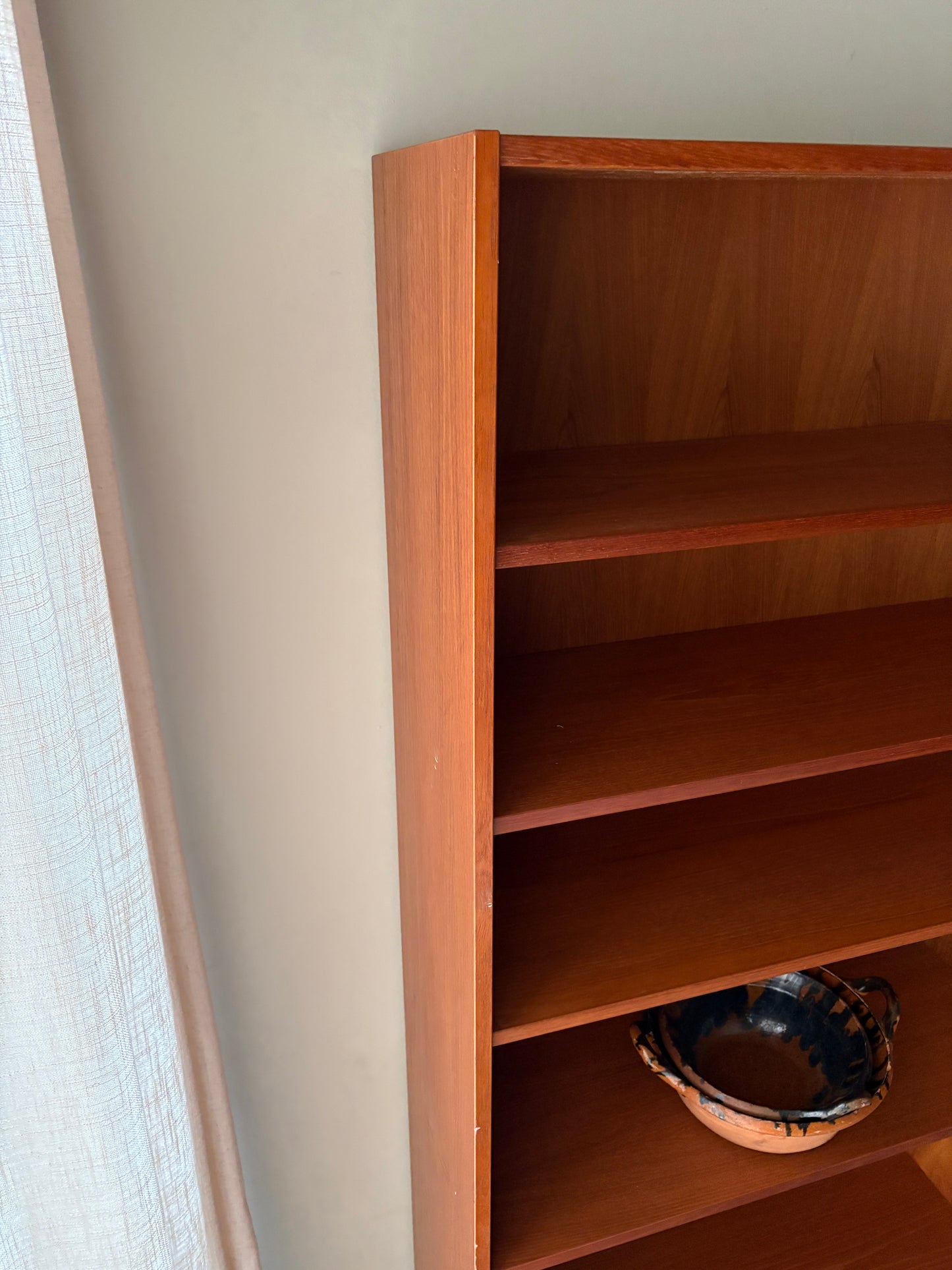 Danish teak bookcase