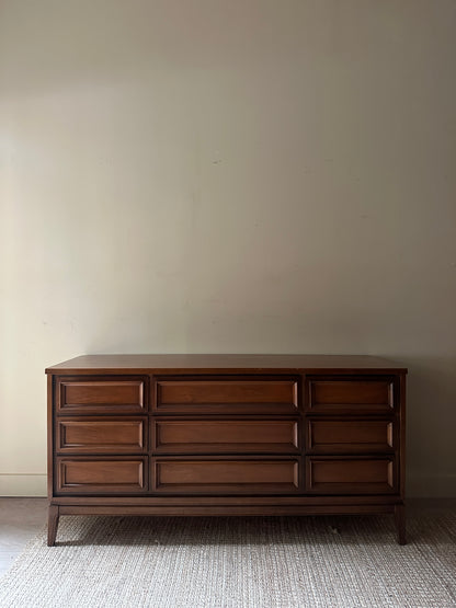 Dixie walnut dresser