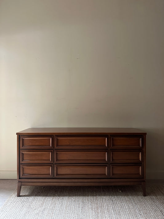 Dixie walnut dresser