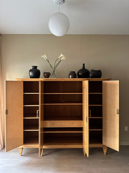 XL Birds Eye maple, checkered, collapsible wall unit