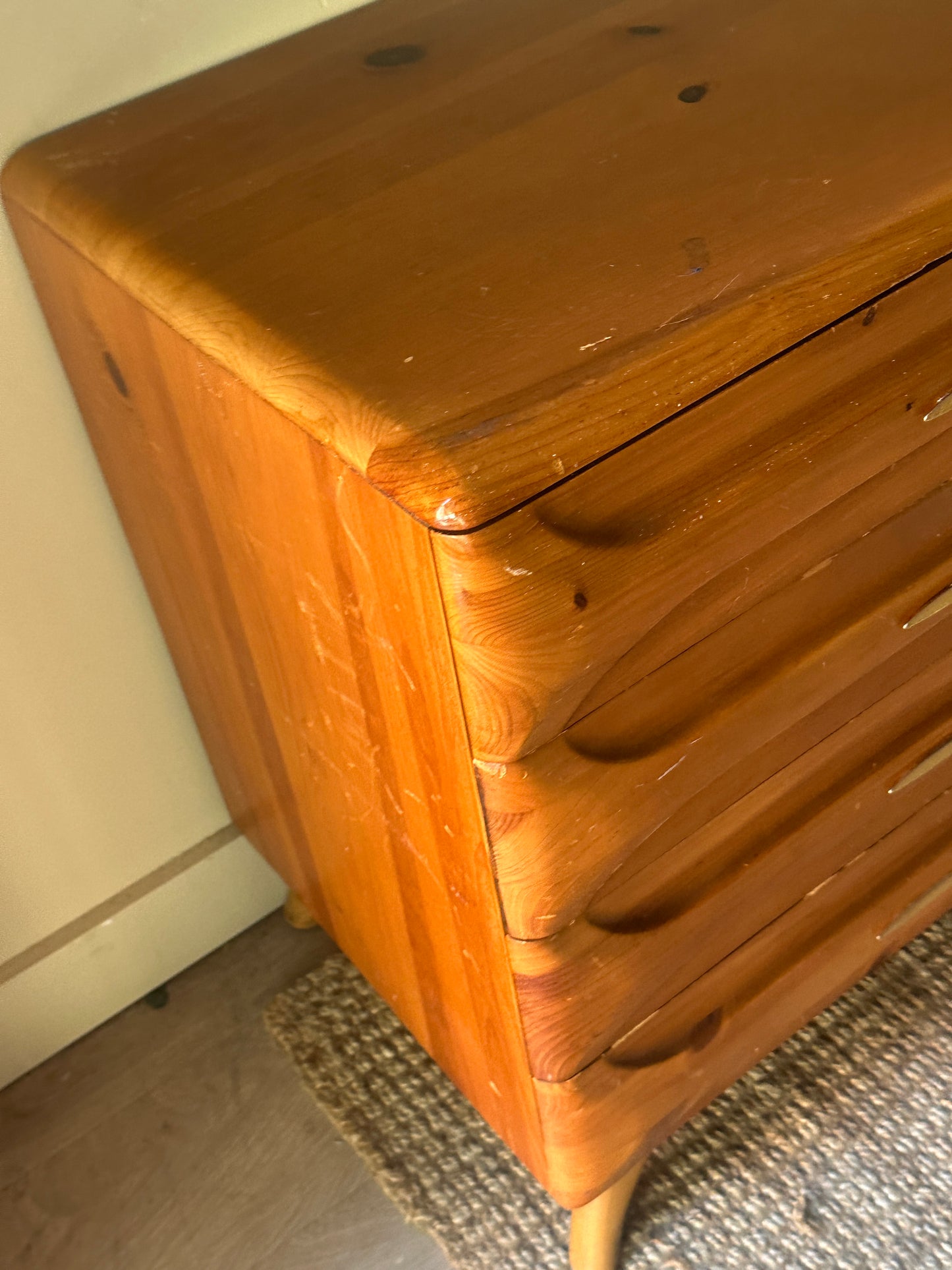 Shockey pine low dresser