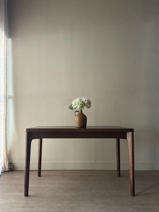 Henning Kjaernulf for Vejle Danish oak extending dining table
