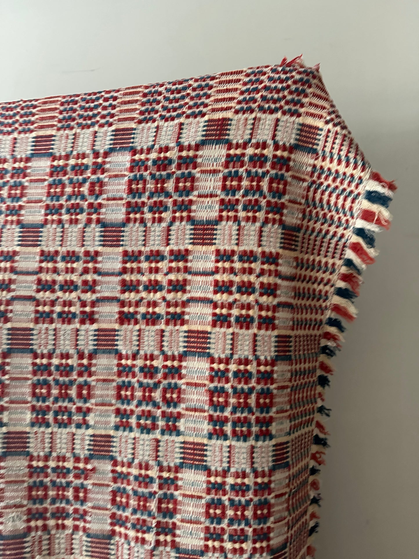 Wool coverlet